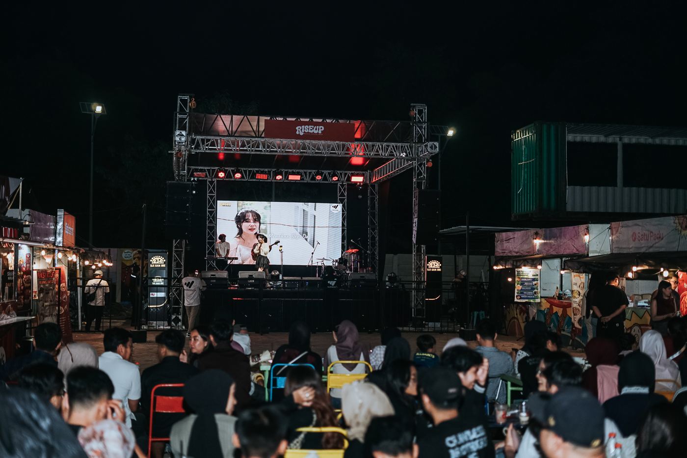 Dokumentasi LED / Videotron oleh Lantai Atas Event Solution