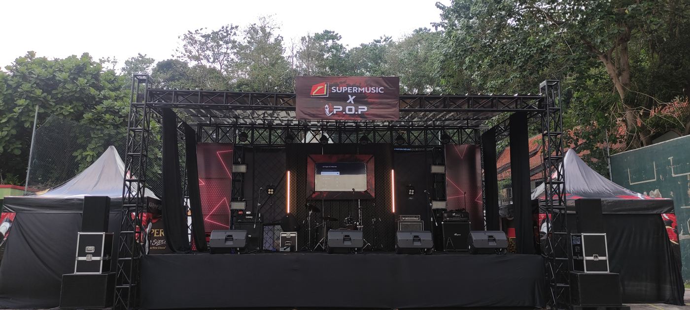 Dokumentasi Stage & Rigging oleh Lantai Atas Event Solution