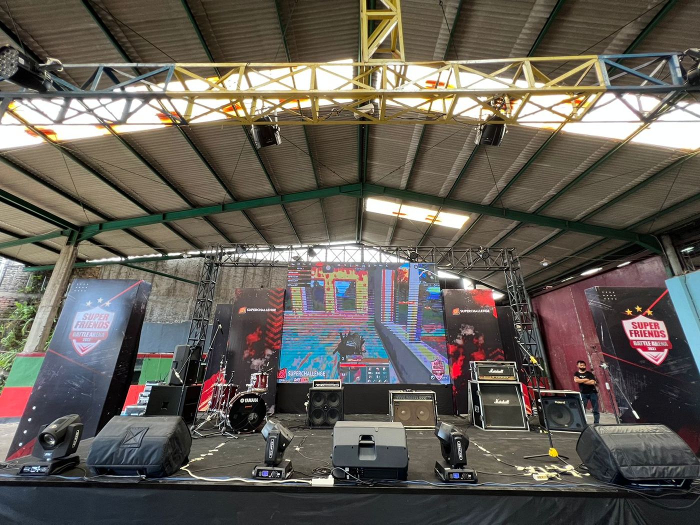 Dokumentasi LED / Videotron oleh Lantai Atas Event Solution