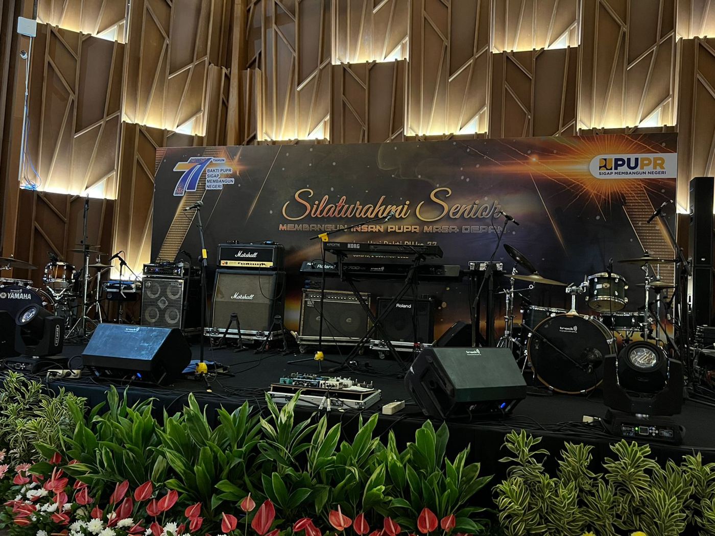 Dokumentasi Stage & Rigging oleh Lantai Atas Event Solution