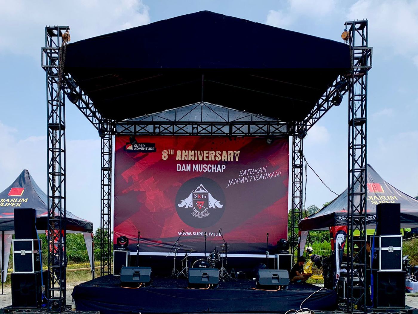 Dokumentasi LED / Videotron oleh Lantai Atas Event Solution
